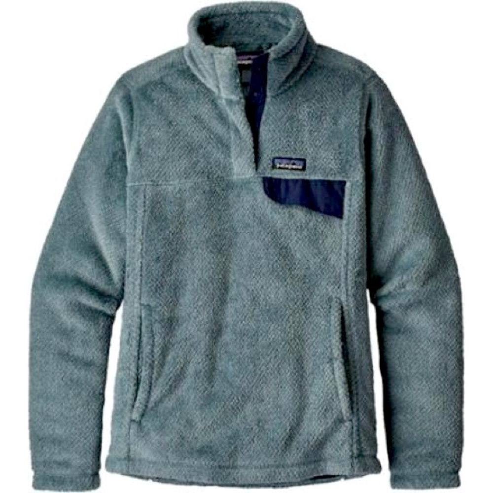 Patagonia Re-Tool Snap-T Pullover Fleece | Women's Small | Cadet Blue